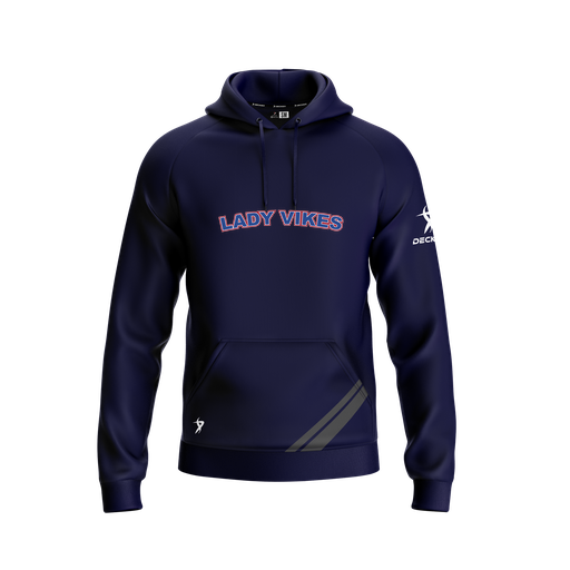 [FOLHSMNV-YXS-LOGO1] Decker Summit Hoodie (Youth XS, Navy, Logo 1)