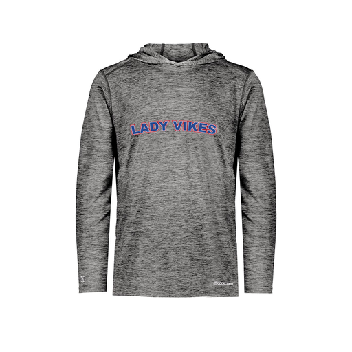 [FOLHCGBK-YS-LOGO1] Decker Youth Charge Hoodie (Youth S, Black, Logo 1)